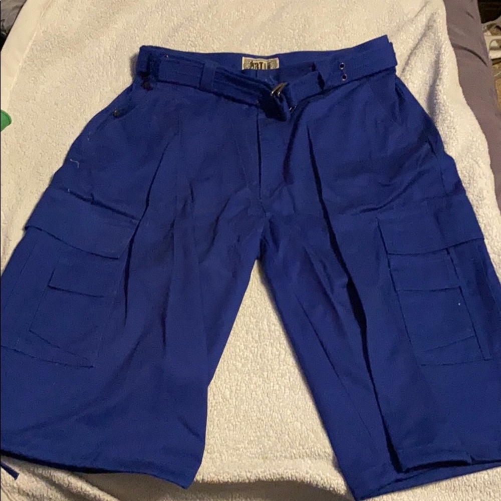 Men’s blue shorts